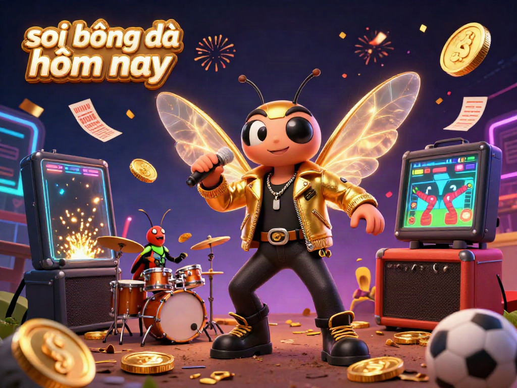 Engage with soi kèo bóng đá hôm nay through a vibrant 3D illustration showcasing sports betting elements and dynamic characters.