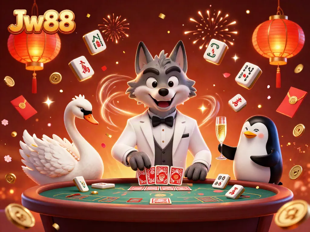 Engage in captivating gameplay with Jw 88 at a vibrant baccarat table