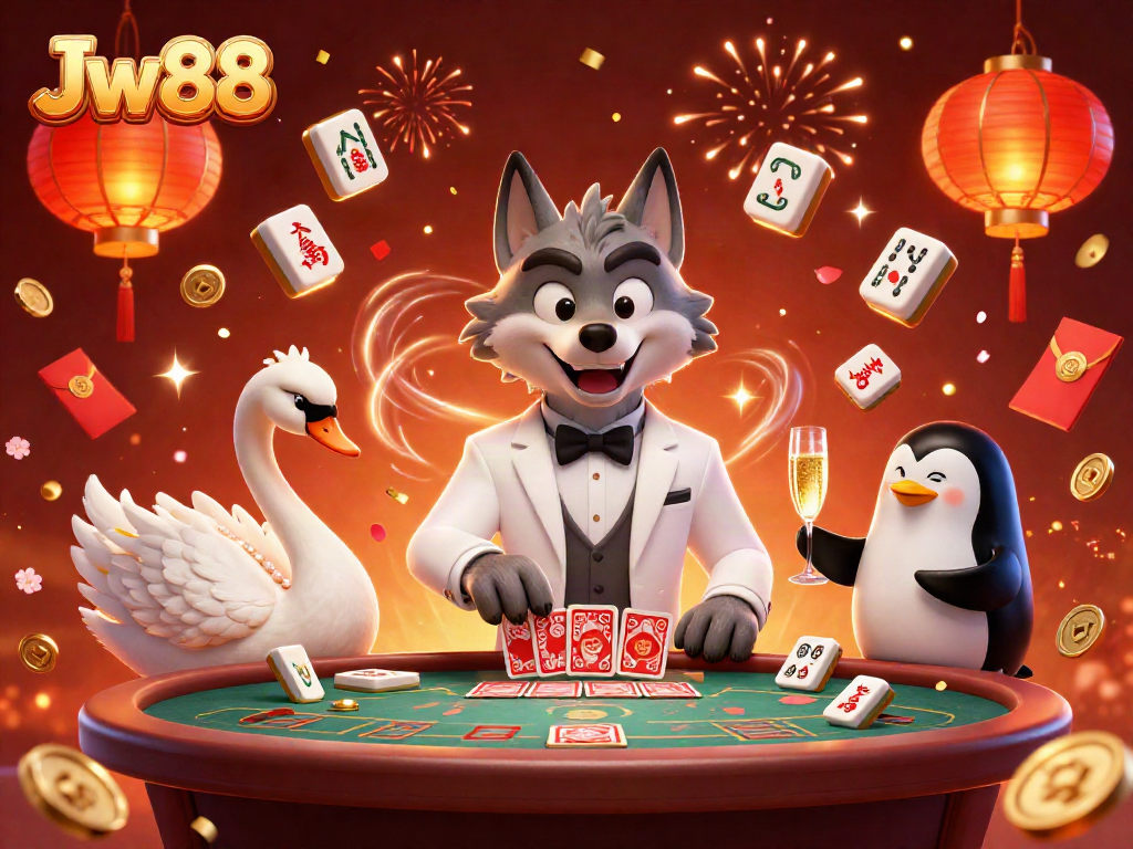 Engage in captivating gameplay with Jw 88 at a vibrant baccarat table